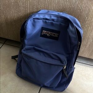 Jansport Blue Classic Backpack Durable Versatile Design